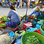 Vietnam: Frisches Obst und Gemüse auf dem Markt