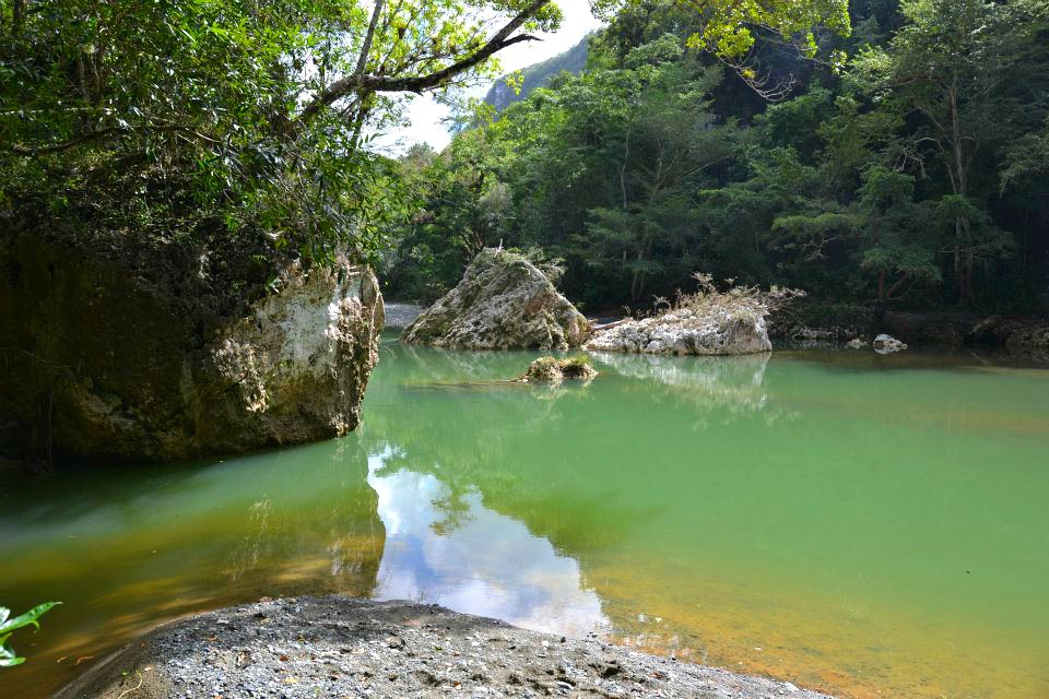 Badestelle am Rio Yumuri, Baracoa