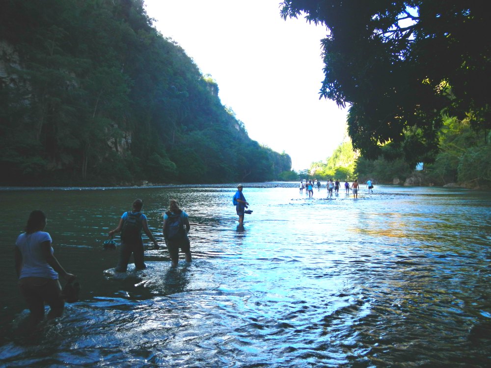 Flusswanderung durch den Rio Yumuri