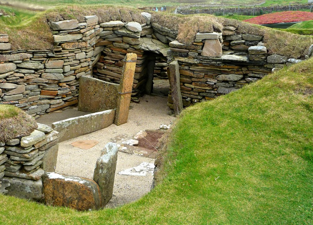 Steinzeit-Dorf Skara Brae, Schottland