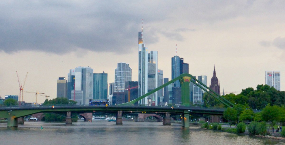 Skyline der Main-Metropole Frankfurt