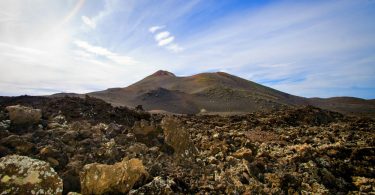 Lanzarote: Berglandschaft