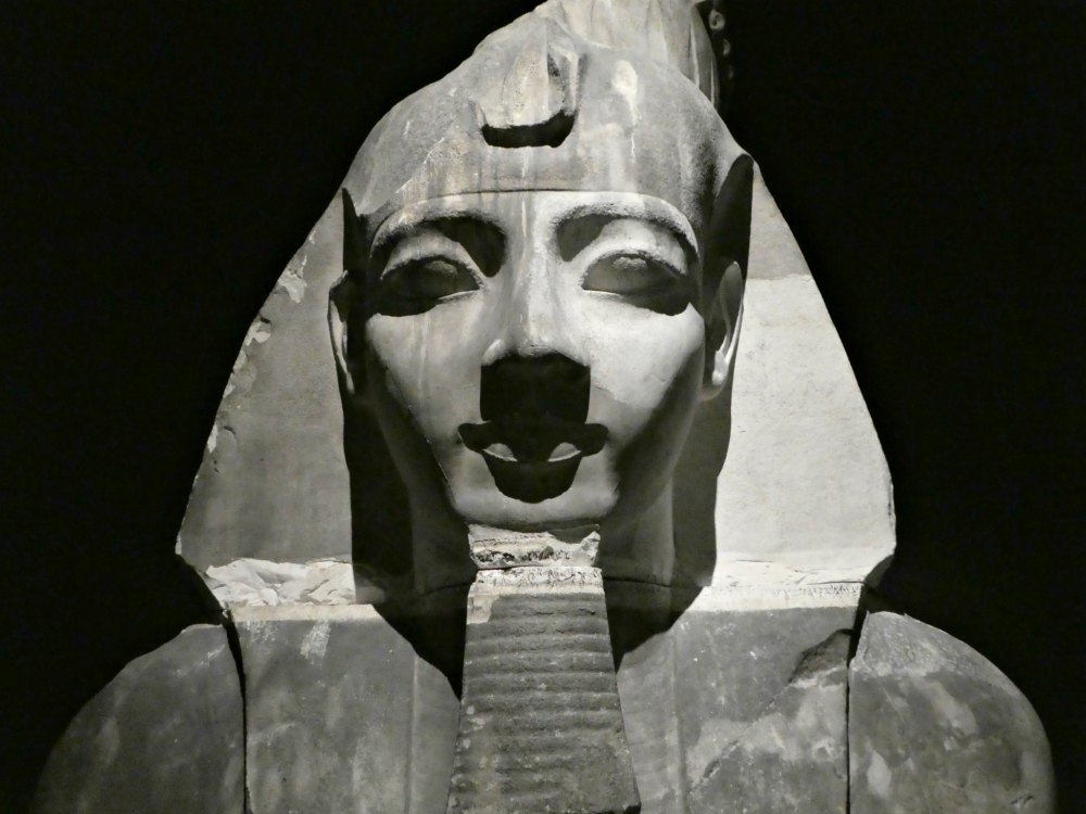 Ramses Ausstellung: Riesiger Gipsabguss 