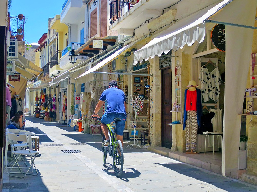 Kreta: Shopping in Rethymno
