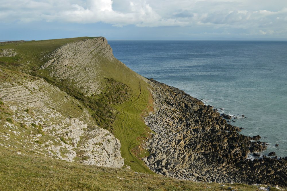 Wales Coast Path am Worm's Head