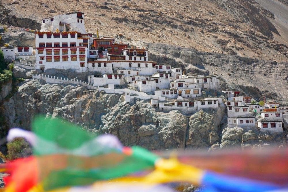 Diskit Gompa, Kloster im Nubra Valley / Ladakh