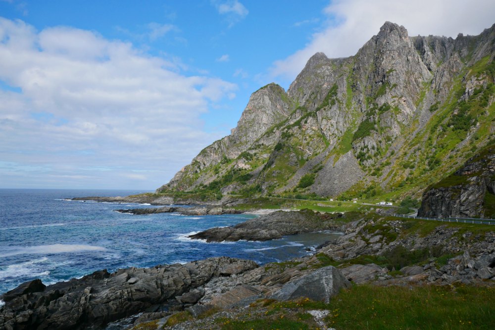 Norwegische Landschaftsroute auf den Vesteralen