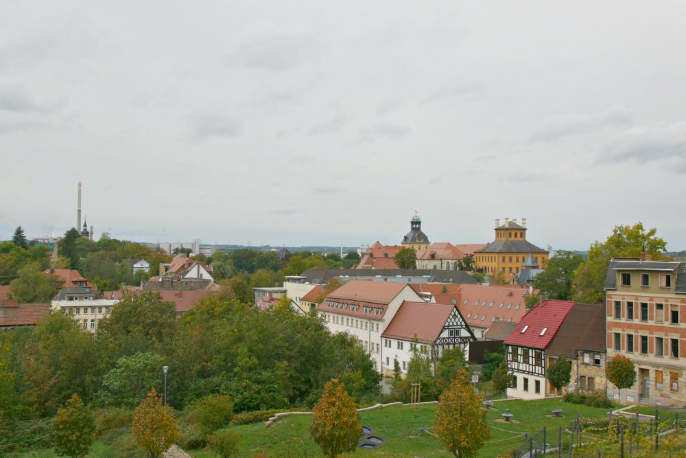 Blick vom Klosterhof über Zeitz