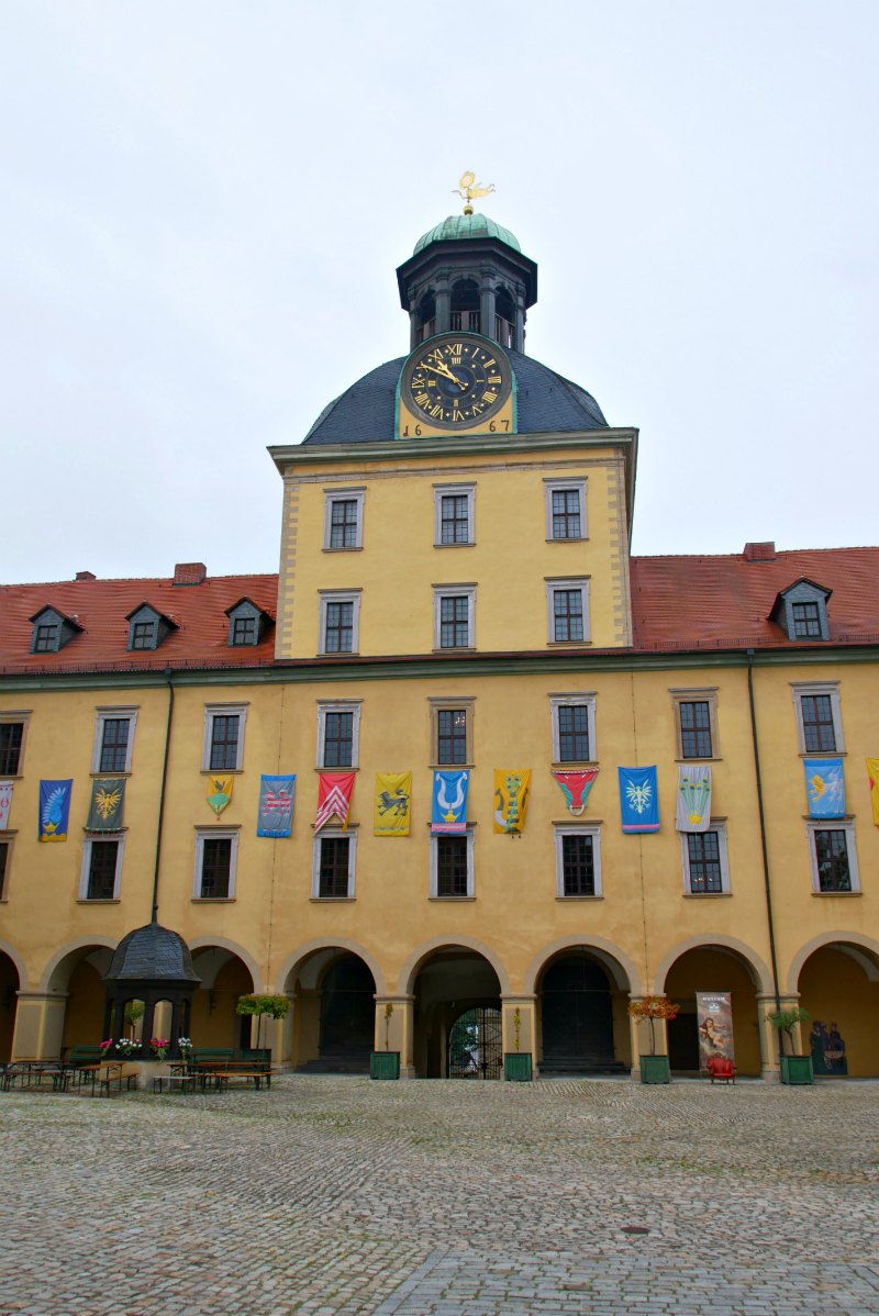 Innenhof Schloss Moritzburg Zeitz