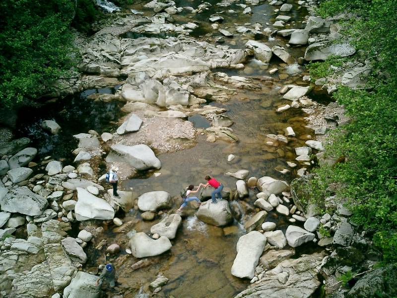 Flussbettwanderung im Murgtal