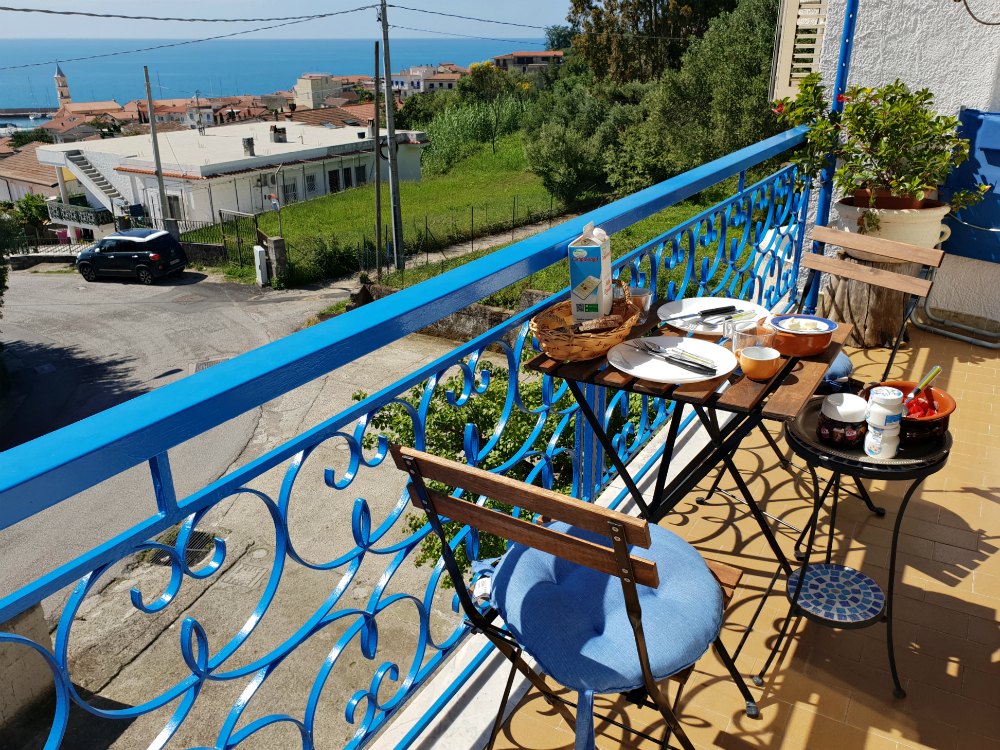 Casa Vacanze Jose in Scario: Balkon zum Glück