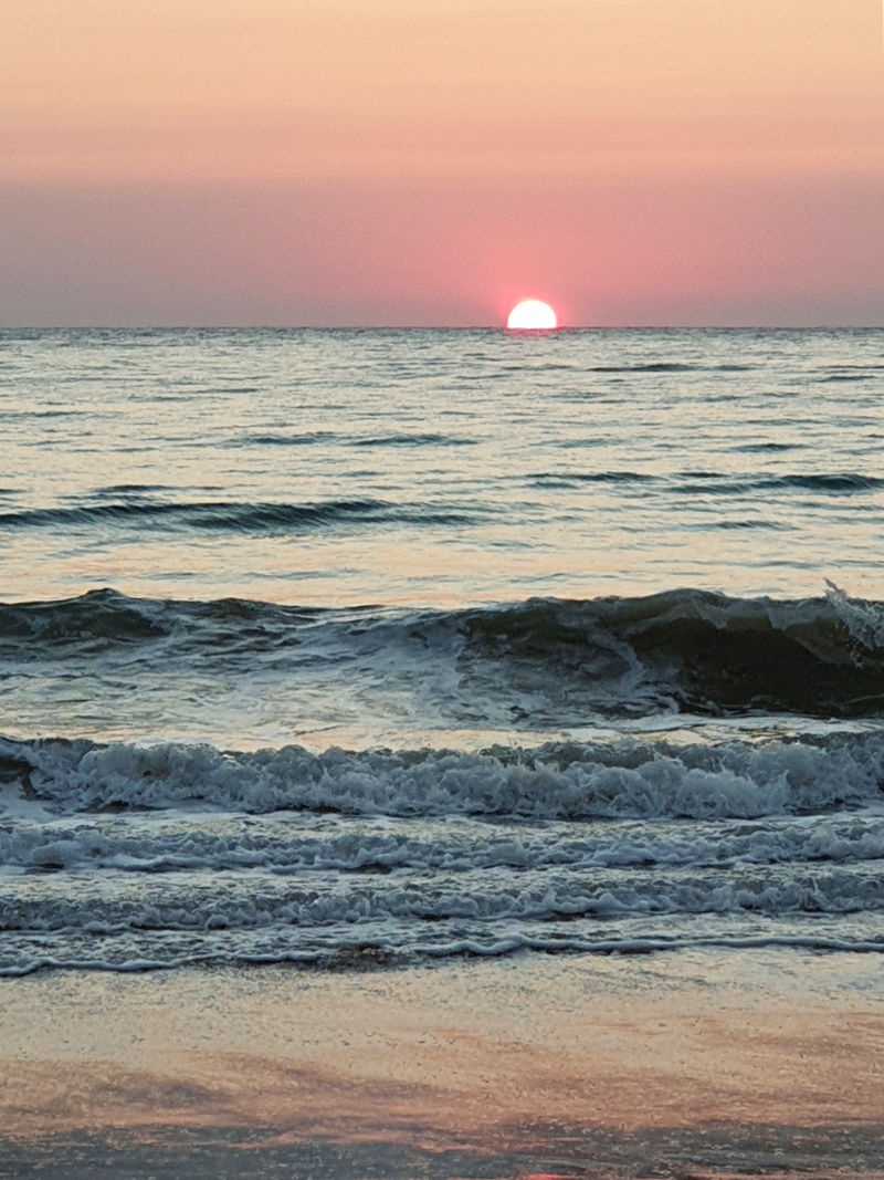 Sonnenuntergang in Agonda / Goa