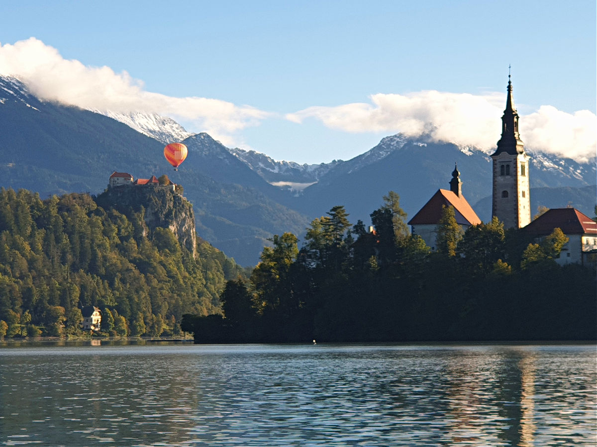 Lake Bled in Slowenien